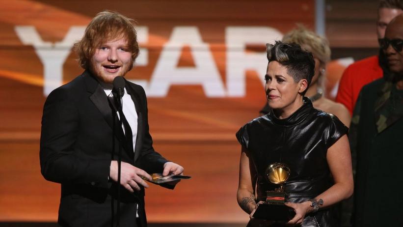 GRAMMY Rewind: Ed Sheeran's 2016 Song Of The Year Win Was Extra Special Thanks To A GRAMMY Legend